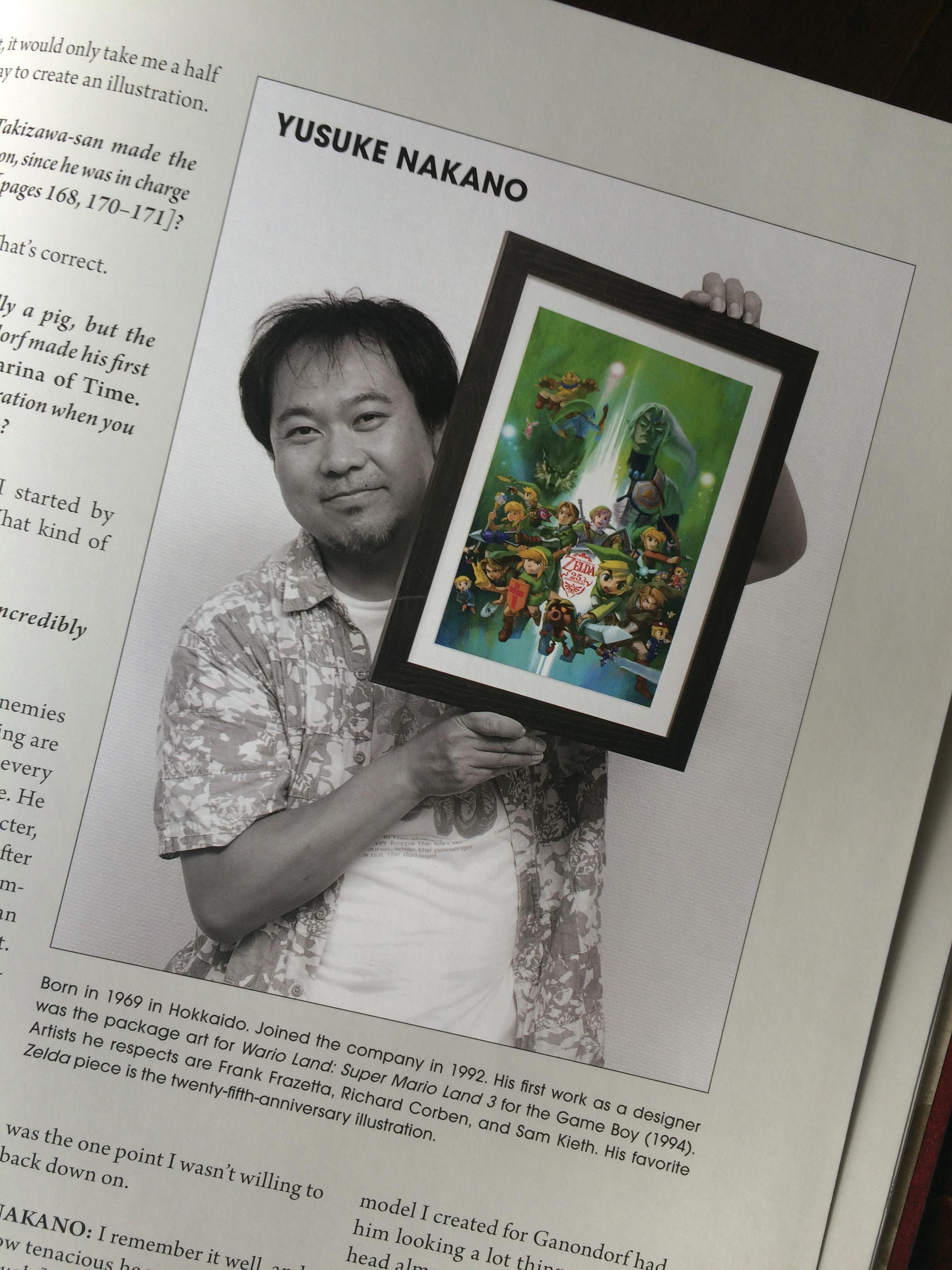Yusuke Nakano's favorite piece of art from The Legend of Zelda